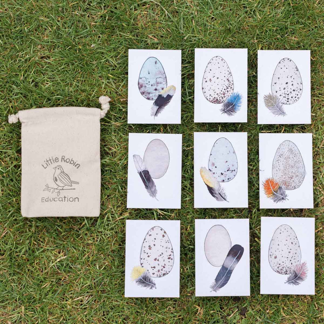 Garden Bird Egg Add On Cards